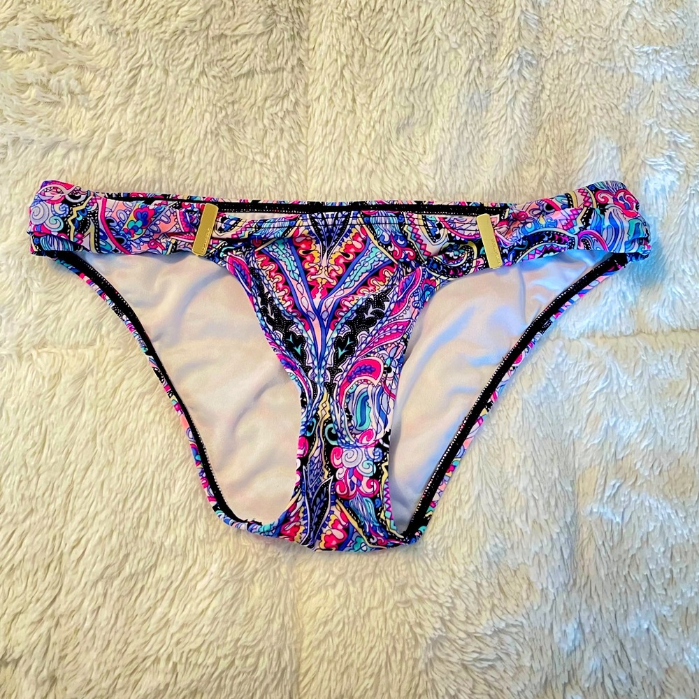 Vibrant bohemian Victoria Secret bikini bottom